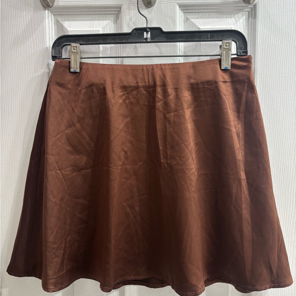 Elegant Brown Women's Skirt